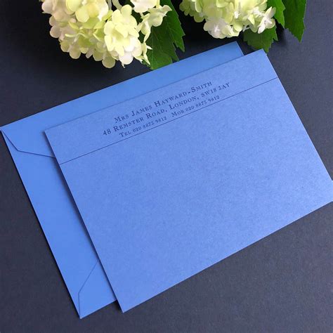 Letters, especially official or business letters: Personalised Correspondence Cards | Personal Stationery | Gee Brothers