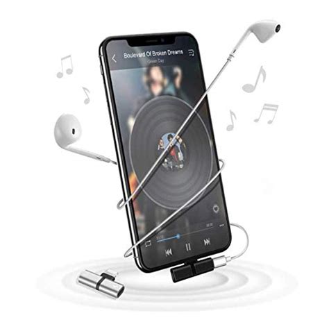 Adapter for iphone 11 7 8 x xs xr earphone headphone audio charger uk splitter. Headphone Jack Adapter Dongle for iPhone X Jack Splitter ...