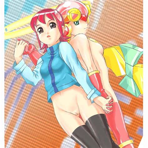 Rule 34 Bottomless Female Latex Latex Gloves Mayl Sakurai Mega Man Mega Man Battle Network