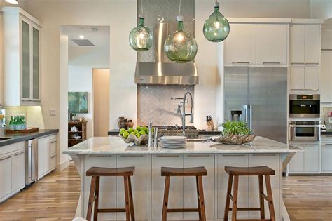 For this reason, it's wise to start by considering a kitchen that already has many pot lights in the ceiling may just need a little decorative sparkle to catch the eye. Best 15+ of Green Kitchen Pendant Lights