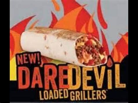 Taco Bell Dare Devil Loaded Griller Hot Or Not Youtube