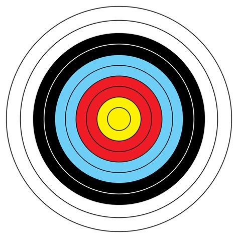 Archery Target Png Free Logo Image