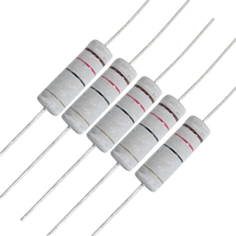 Uxcell 10 X 5w 700v 12 Ohm 12r Metal Oxide Film Resistors Variable