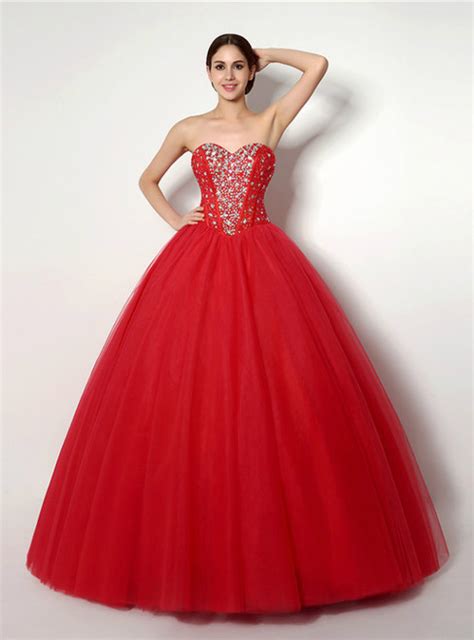 Corset Floor Length Ball Gowns Prom Dresses Sexy Sweetheart Bodice