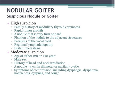 Ppt Goiter And Thyroid Cancer Powerpoint Presentation Free Download