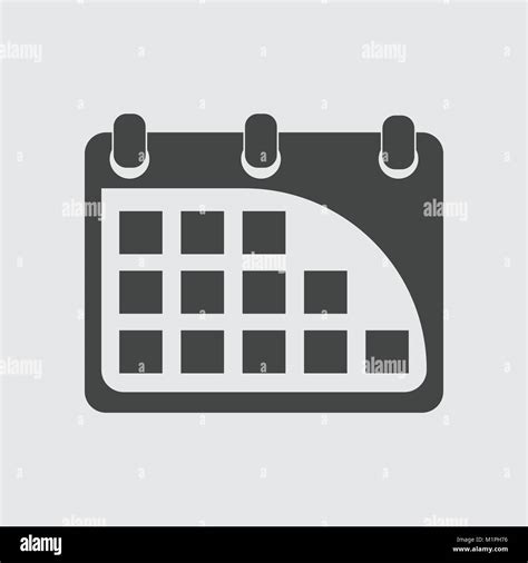 Calendar Icon Vector Flat Stock Vector Image And Art Alamy