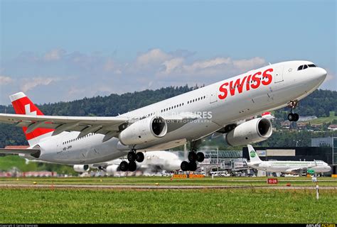 Hb Jhh Swiss Airbus A330 300 At Zurich Photo Id 773975 Airplane