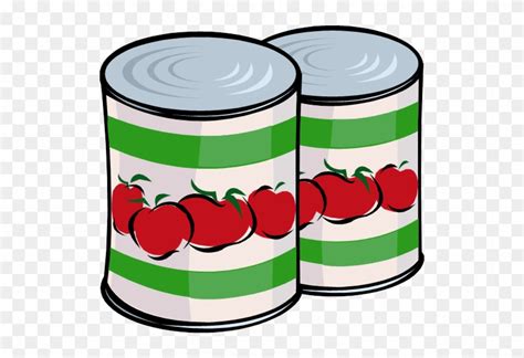 Canned Clipart Food