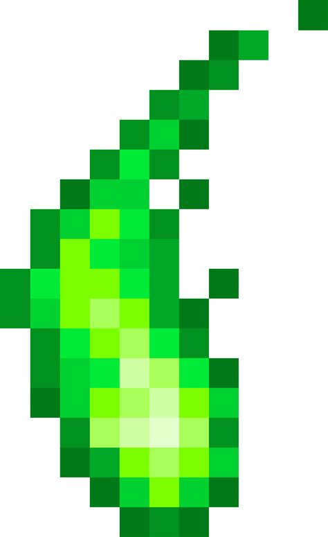 Transparent Green Fireball Png Minecraft Orange Pixel Art Clipart