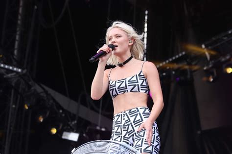 Zara Larsson Performs Live On Stage During The First Day Of Lollapalooza Festival In Paris