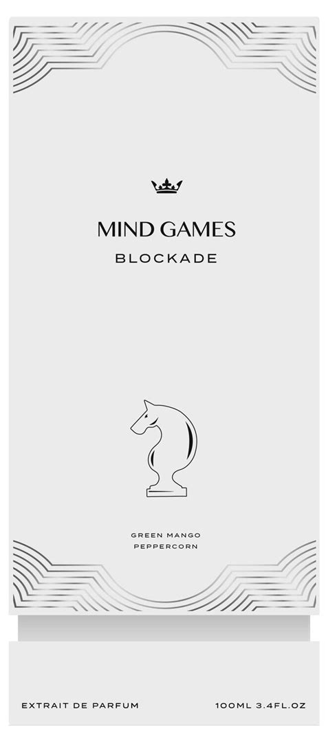Blockade By Mind Games Reviews And Perfume Facts