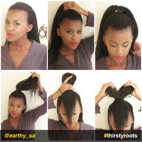 Turn your hair into a bow hairstyle without having to use accessories like headbands, scarves, and ribbons. How to do a Bow Hairstyle on Braids or Locs