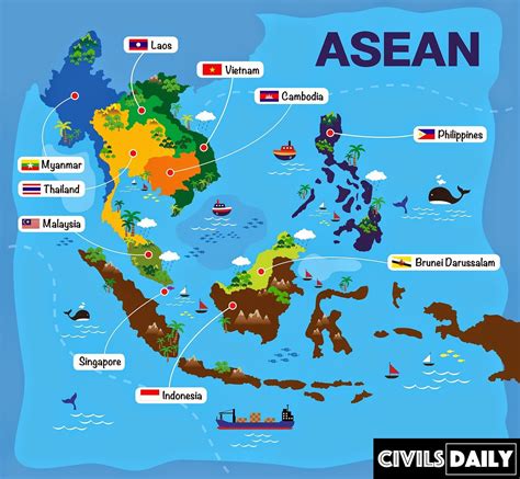 India Asean Origins Member Countries Trade History And The
