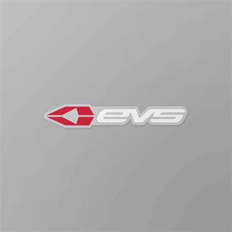 Evs Sports 5 Sticker Red Evs Sports