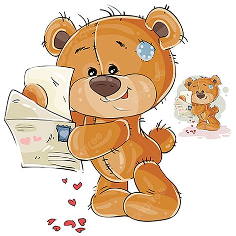 Teddy Bear Illustration Vector Hd Png Images Vector Illustration Of A