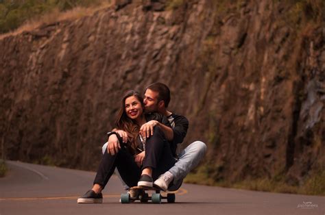 Ensaio Fotográfico Skate Casal Foto Criativa Ensaio Fotografico Casal Ensaio De Casal