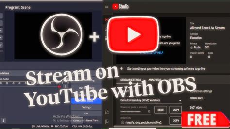 How To Stream On YouTube Using OBS STUDIO 2023 YouTube