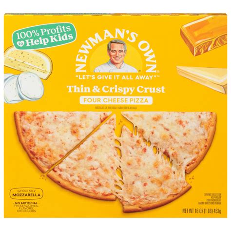 Save On Newmans Own Thin And Crispy Pizza Four Cheese Order Online Delivery Martins