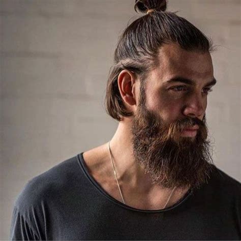 Cool Japanese Samurai Hair With Beard Beard Styles For Men Long Hair Styles Men Hair And Beard