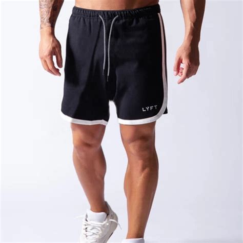 men s running athletic shorts loop fitness gym workout running jogging trail breathable quick