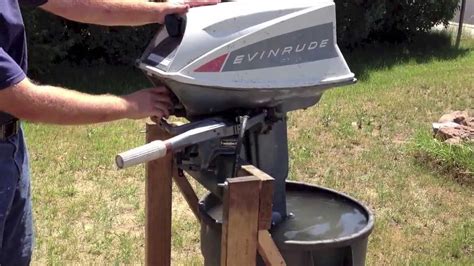 1965 Evinrude Fastwin 18hp Youtube
