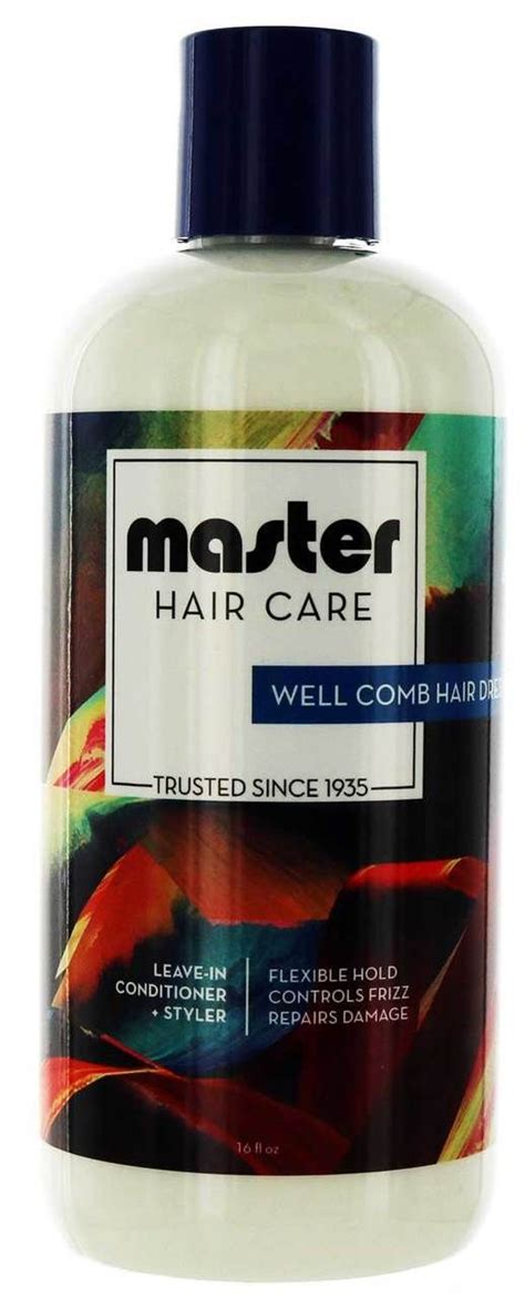 Master Well Comb Hair Dressing 16 Fl Oz Hairdresser Anti Frizz