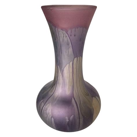 Art Nouveau Rueven Hand Painted Vase Hand Painted Vases Art Nouveau Vase Shop
