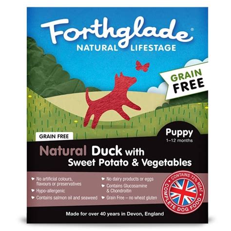 We've recently been receiving lots of questions from you about grain free puppy food. Forthglade Grain Free Puppy Duck with Sweet Potato & Veg ...