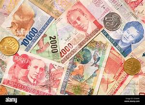 Costa Currency Colones Stock Photo Royalty Free Image