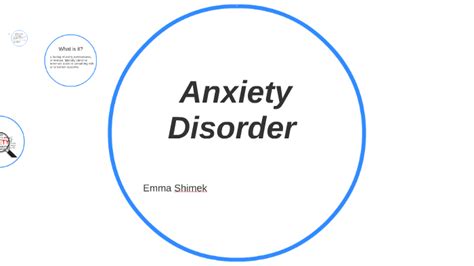 General Anxiety Disorder By Emma Shimek