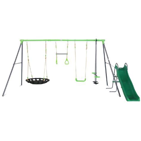 Home designing blog magazine covering architecture, cool products! Lifespan Kids Lynx Metal Swing Set with Slide - Toy Buzz