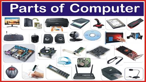 Parts Of Computer Computer Parts Name Computer All Parts Learn