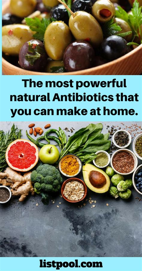 “the Most Powerful Natural Antibiotics That You Can Make At Home” Is