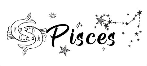 Stick And Peel Pisces Zodiac Sign Constellation Pattern Wall Decal 9