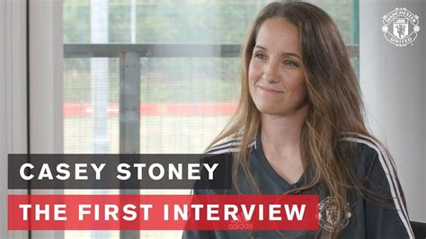 Casey Stoney The First Interview Manchester United Women S Team