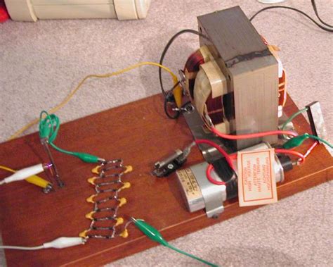 Copper has the lowest resistivity of most common materials and this is why it is widely used in the manufacture of cables. High voltage experiments