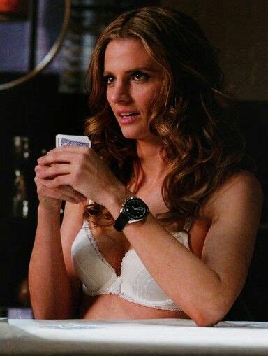 Stana Katic Sexy In A Bra Castle Castle Pinterest Stana Katic