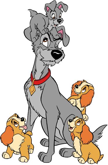 One of the puppies in lady & the tramp 2 scamp's adventure. Lady and the Tramp Clip Art 3 | Disney Clip Art Galore