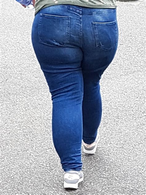 Bbw Milf With Thick Legs And Butt In Tight Jeans Photo