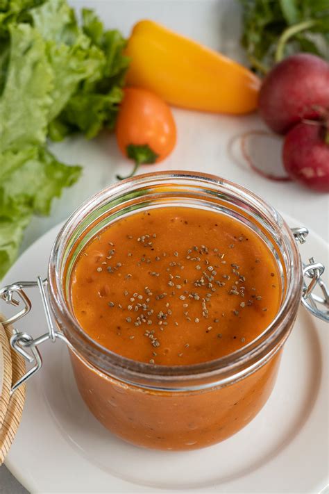 Easy Homemade French Dressing Recipe Pitchfork Foodie Farms