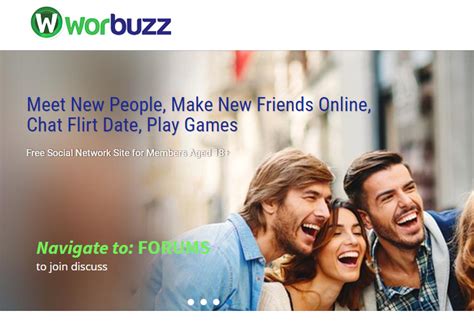 Browse profiles, chat, share private photos, filter preferences, star favorites, block users, send your location when you're ready to meet up. meet new people online Worbuzz is a free dating website ...