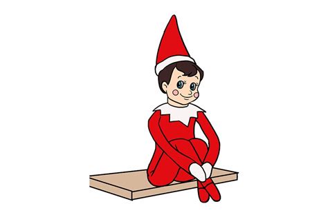 How To Draw Elf On The Shelf Draw Clip Art Library