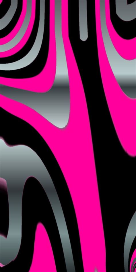 Abstract Wallpaper Background Shiny Hot Pink Black And Pink