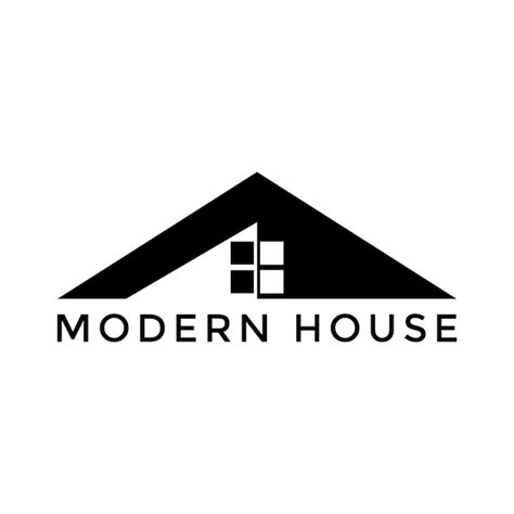 Premium Vector Modern House Design Modern Flat Design House Vector