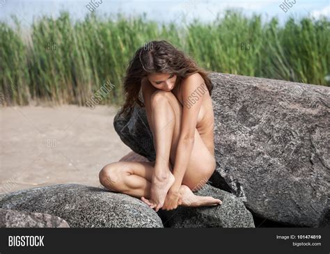 Nude Woman On Nature Image Photo Free Trial Bigstock