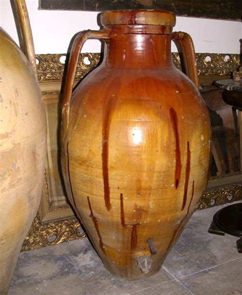 I consider myself an olive oil snob and this is at the top of my list! Southern Italian Terra Cotta Olive Oil Jars For Sale at ...