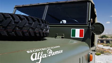 This Legendary Alfa Romeo Military Vehicle Is Surprisingly Affordable