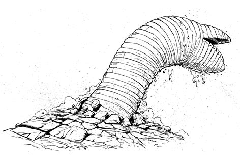 Sandworm Of Arrakis By Timothy Anderson Hero Complex Gallery