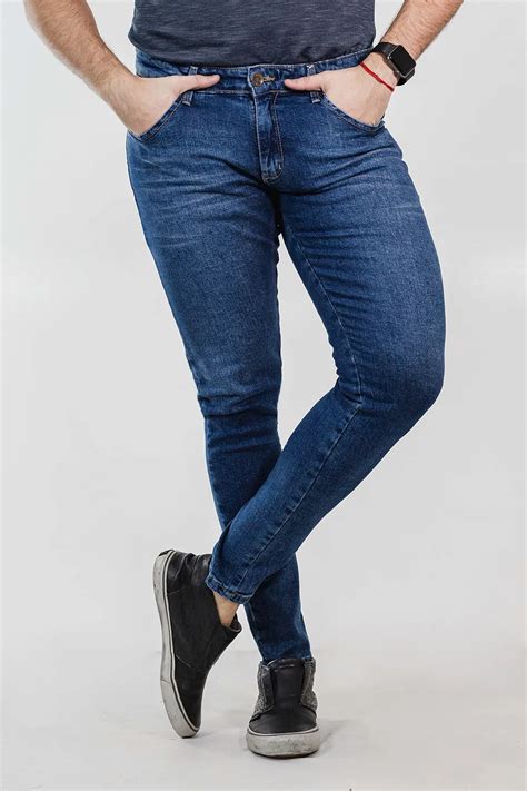 Cal A Jeans Super Skinny Masculina Elastano Anticorpus