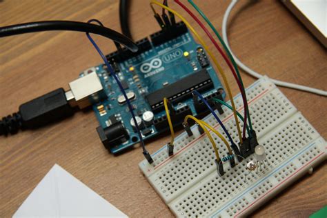 Arduino Breadboard Circuit Diodes Electronics Led Resistors 4k